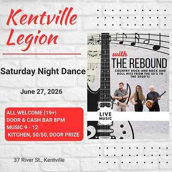 Poster for Dance with Randy Connors & The Rebound