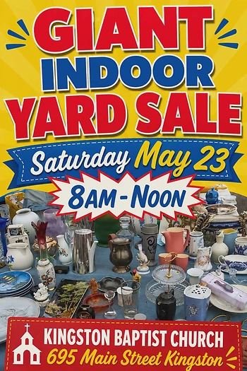 Poster for Giant Indoor Yard Sale