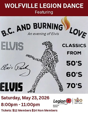 Poster for Dance with BC & Burning Love