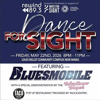 Poster for Dance for Sight | Bluesmobile Band