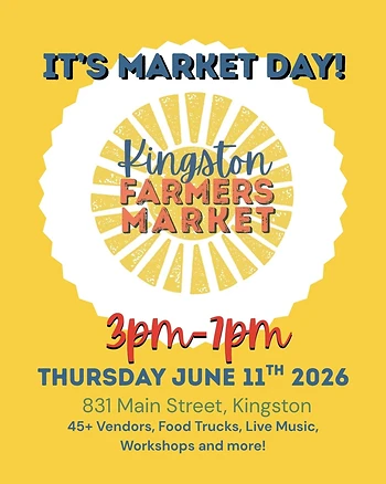 Poster for The Kingston Farmers Market