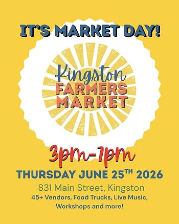 Poster for The Kingston Farmers Market