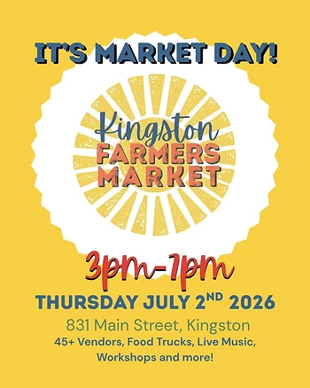 Poster for The Kingston Farmers Market