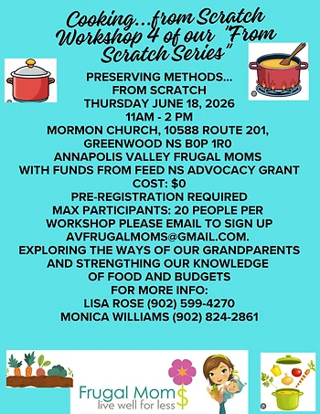 Poster for Cooking...From Scratch