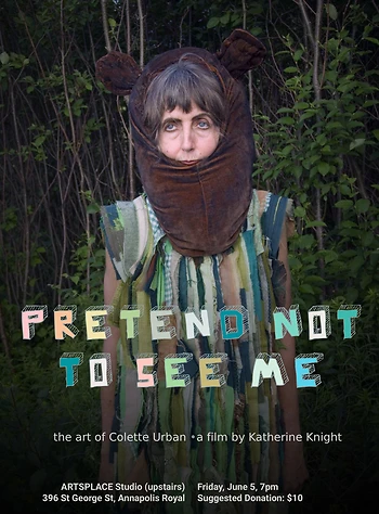 Poster for Pretend Not To See Me: The Art of Colette Urban