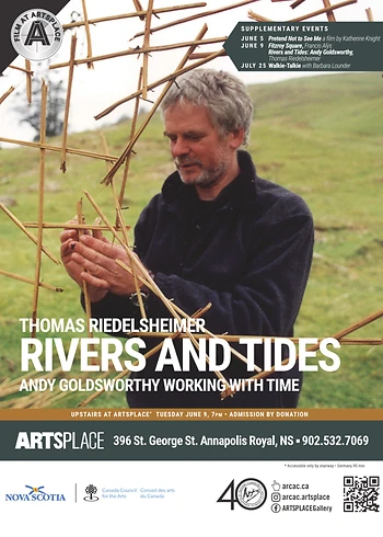 Poster for Rivers & Tides: Andy Goldsworthy Working With Time