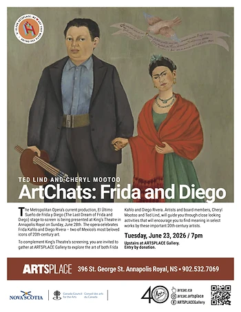 Poster for ArtChat | Frida and Diego
