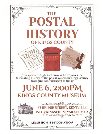 Poster for Postal History of Kings County