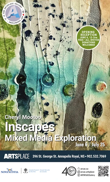 Poster for Opening | Cheryl Mootoo | Inscapes
