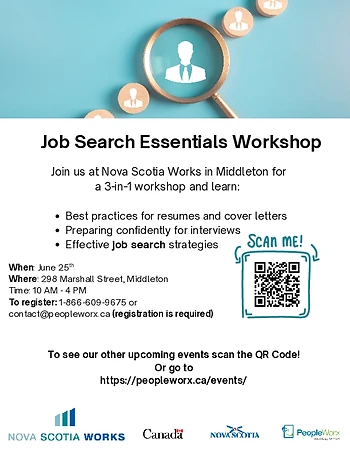 Poster for Job Search Essentials