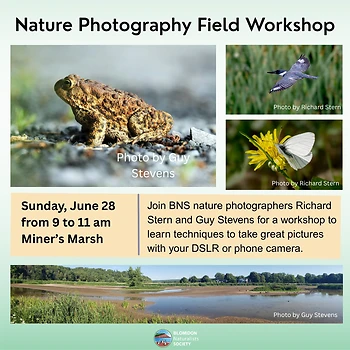 Poster for Nature Photography Workshop