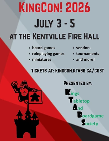 Poster for KingCon!