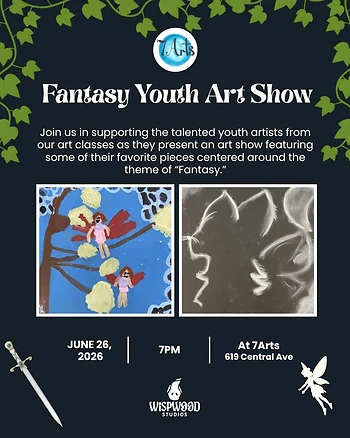 Poster for Fantasy Youth Art Show