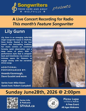 Poster for Songwriters From Here and Away