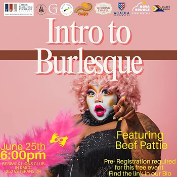 Poster for Intro to Burlesque