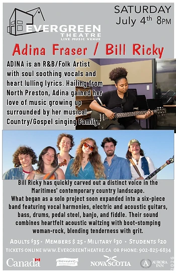 Poster for Adina & Bill Ricky
