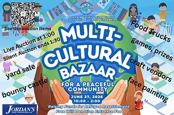 Poster for Multicultural Bazaar