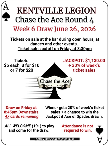 Poster for Chase the Ace Draw