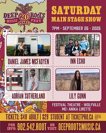 Poster for Deep Roots: Saturday Main Stage