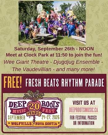 Poster for Deep Roots: Fresh Beats Rhythm Parade