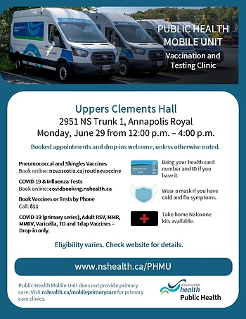 Poster for Public Health Mobile Unit