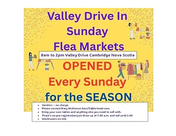 Poster for Valley Drive In Flea Market