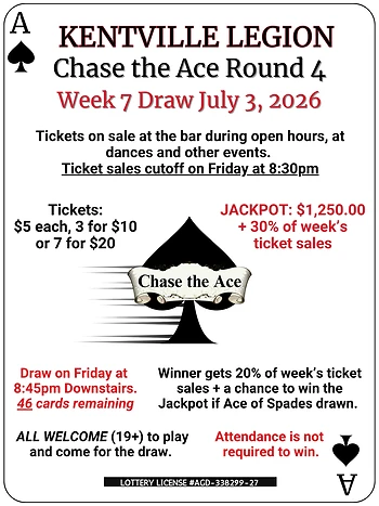 Poster for Chase the Ace Draw