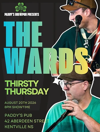 Poster for The Wards- Thirsty Thursday Live Music