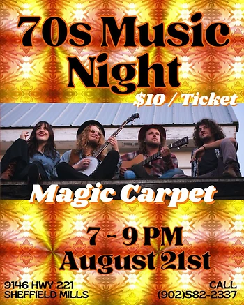 Poster for Magic Carpet Band - Summer Bash