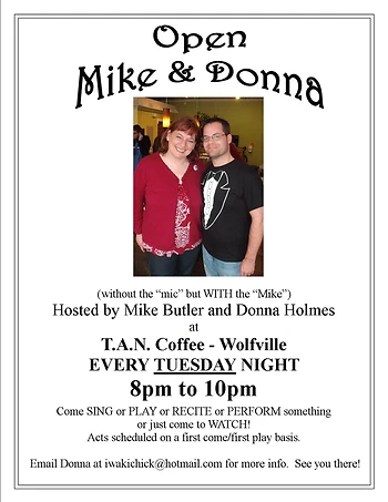 Poster for Open Mike & Donna