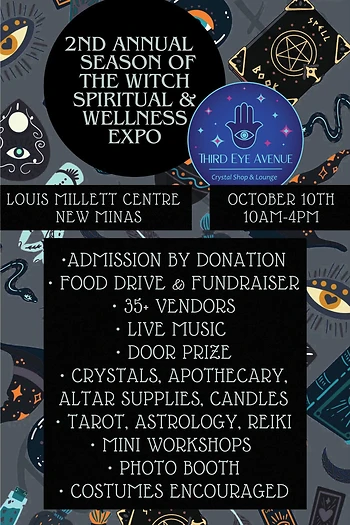 Poster for Season of the Witch Spiritual & Wellness Expo