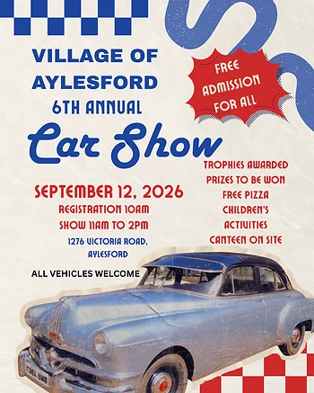 Poster for 6th Annual Car Show