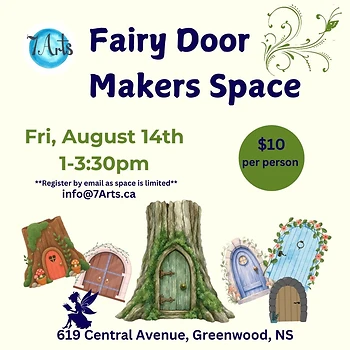 Poster for Fairy Door Makers Space