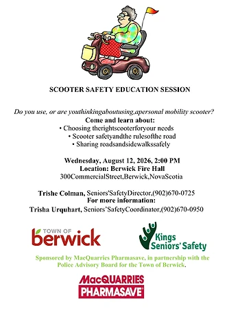 Poster for Scooter Safety