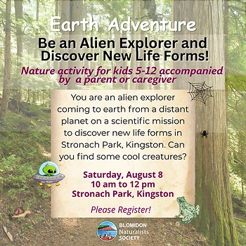 Poster for Earth Adventure in Stronach Park