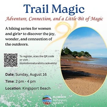 Poster for Trail Magic walk at Kings Beach