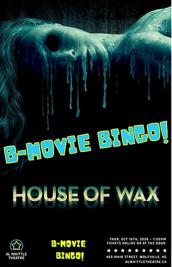 Poster for B-MOVIE BINGO: House of Wax