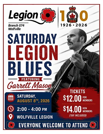 Poster for Legion Saturday Blues