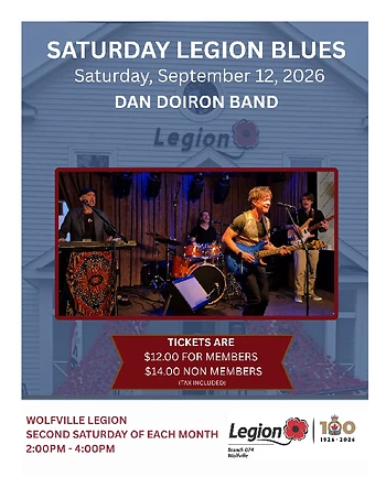 Poster for Legion Saturday Blues