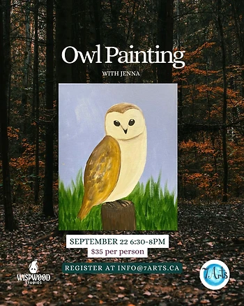 Poster for Owl Painting