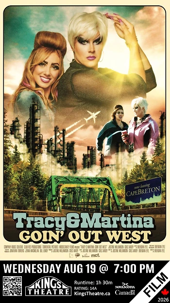 Poster for Tracy and Martina Goin' out West