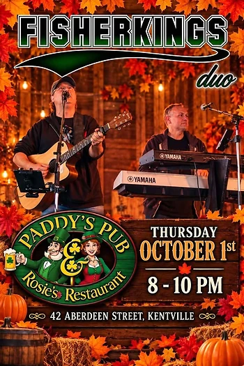 Poster for The Fisherkings Duo - Thirsty Thursday Live Music