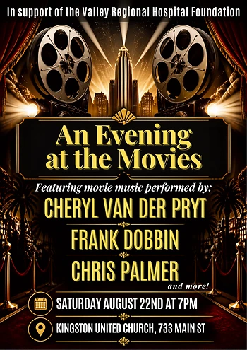 Poster for An Evening at the Movies Concert