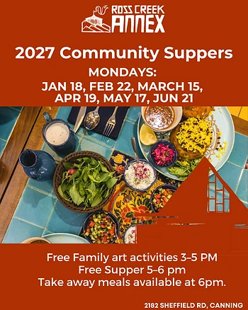 Poster for Community Supper