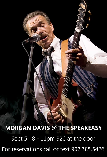 Poster for SpeakEasy: Morgan Davis