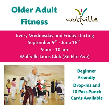 Poster for Older Adult Fitness