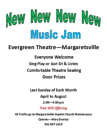 Poster for Music Jam
