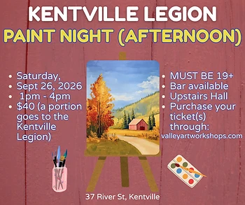 Poster for Paint Night (Afternoon)
