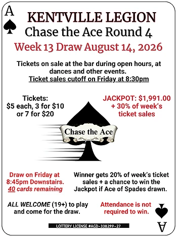 Poster for Chase the Ace Draw