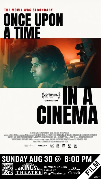 Poster for Once upon a time in a cinema